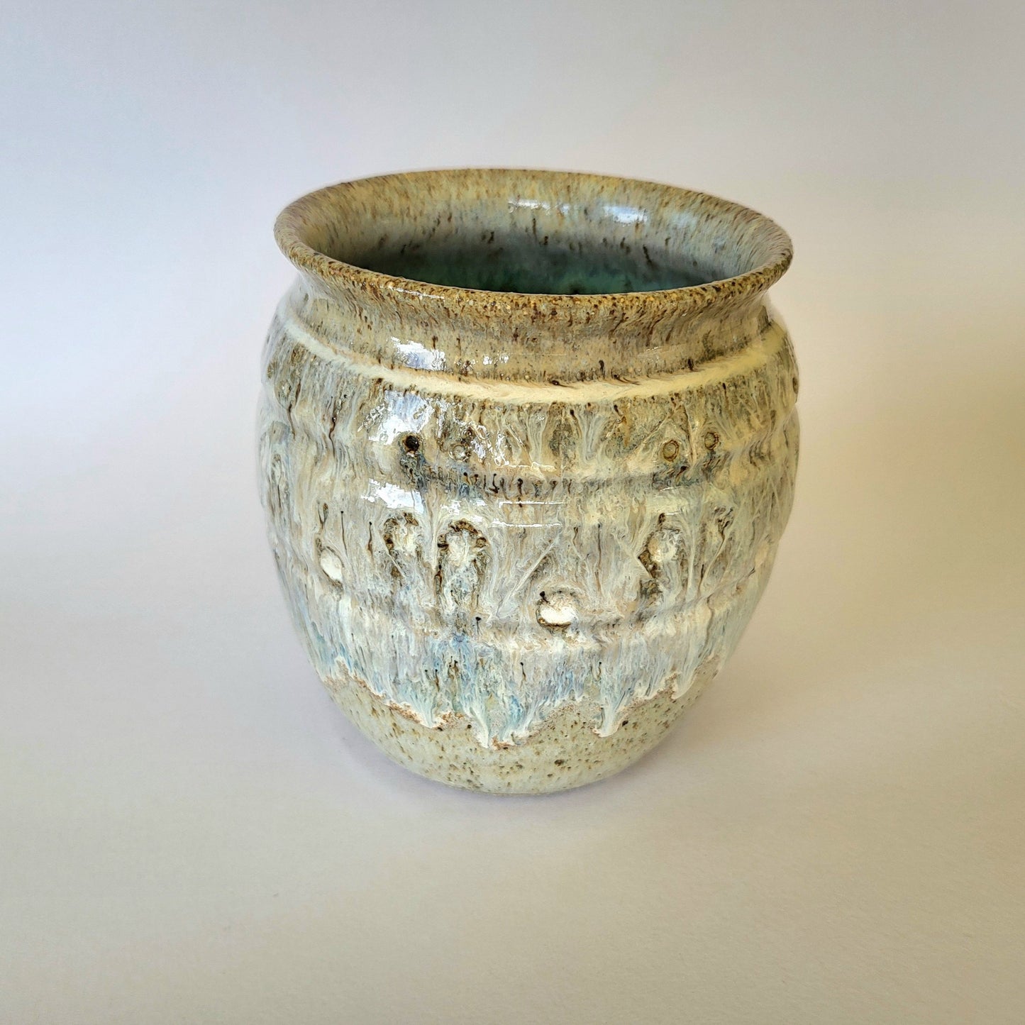 Vase - Speckled Cloud