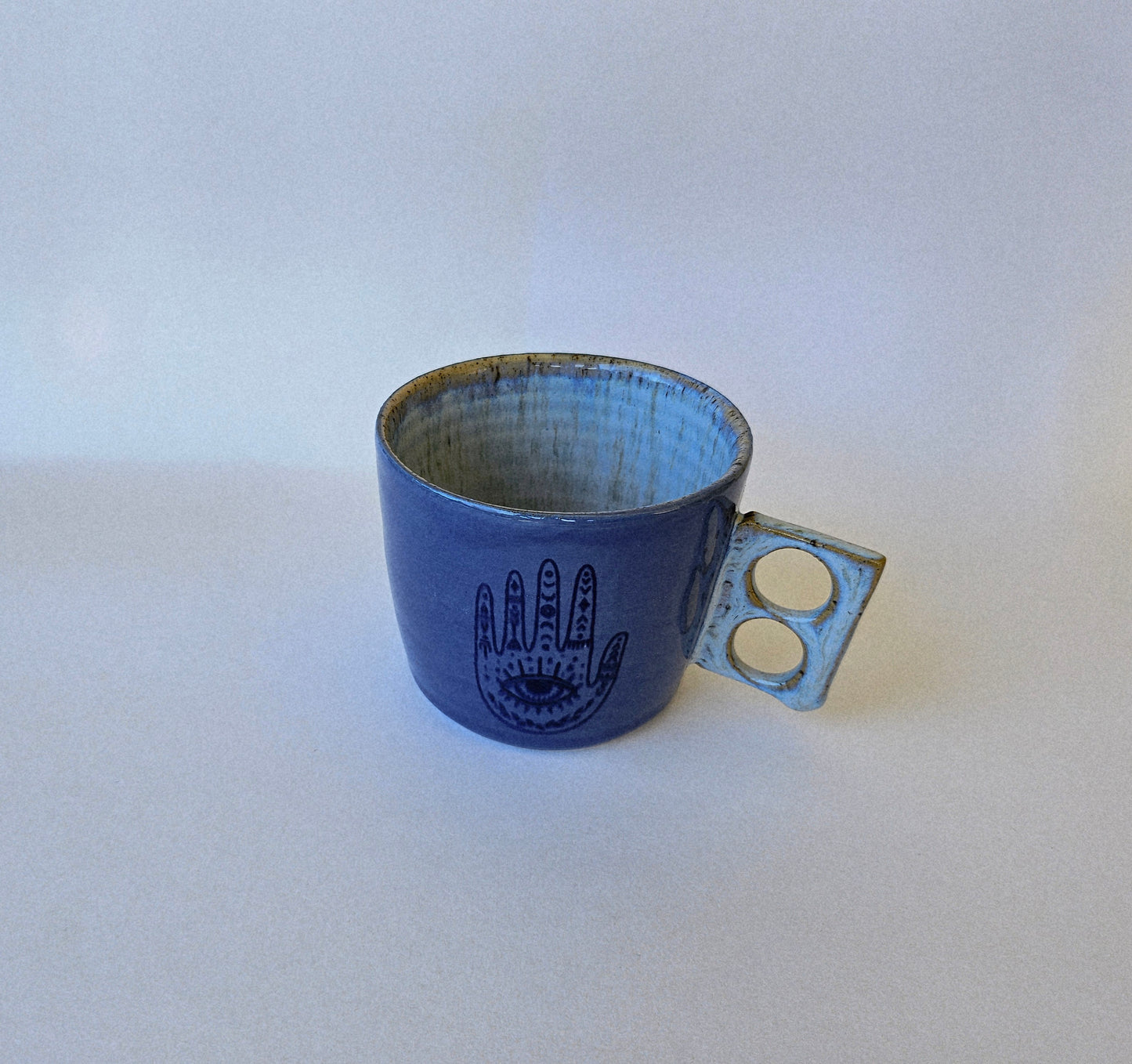 Blue Witchy Finger Mug