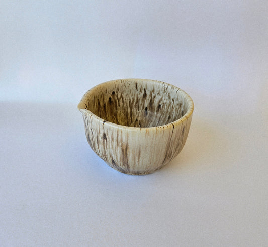 Beige Speckled Matcha Set