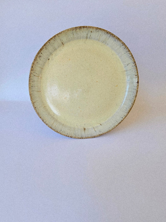 Side Plate - Yellow Speck Medium