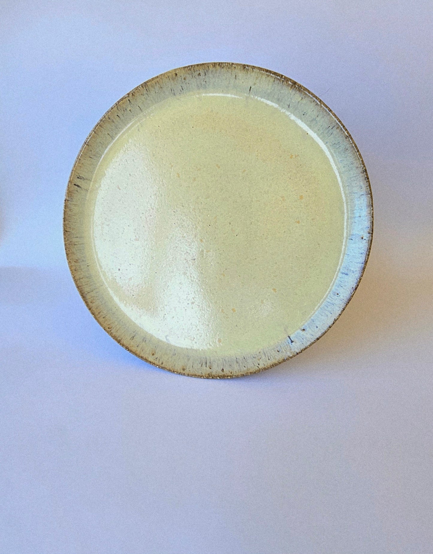 Side Plate - Yellow Speck Medium Plus