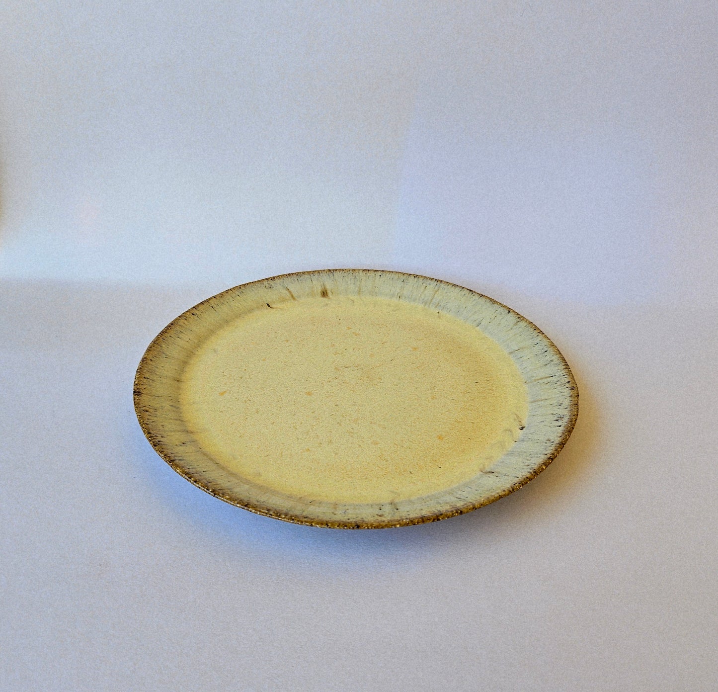 Side Plate - Yellow Speck Medium