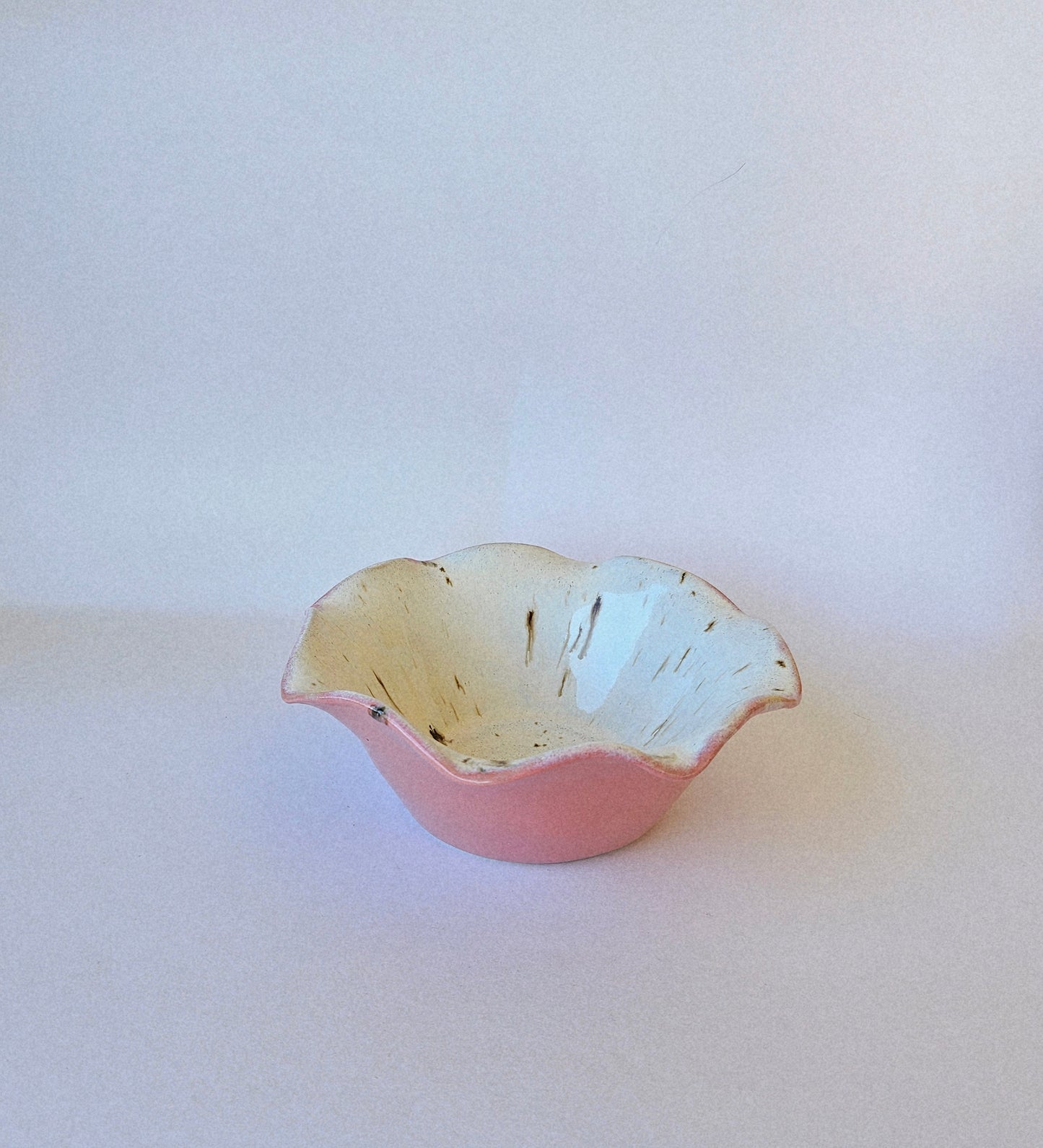 Bowl - Pink Beige Speckled