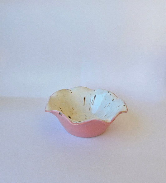 Bowl - Pink Beige Speckled