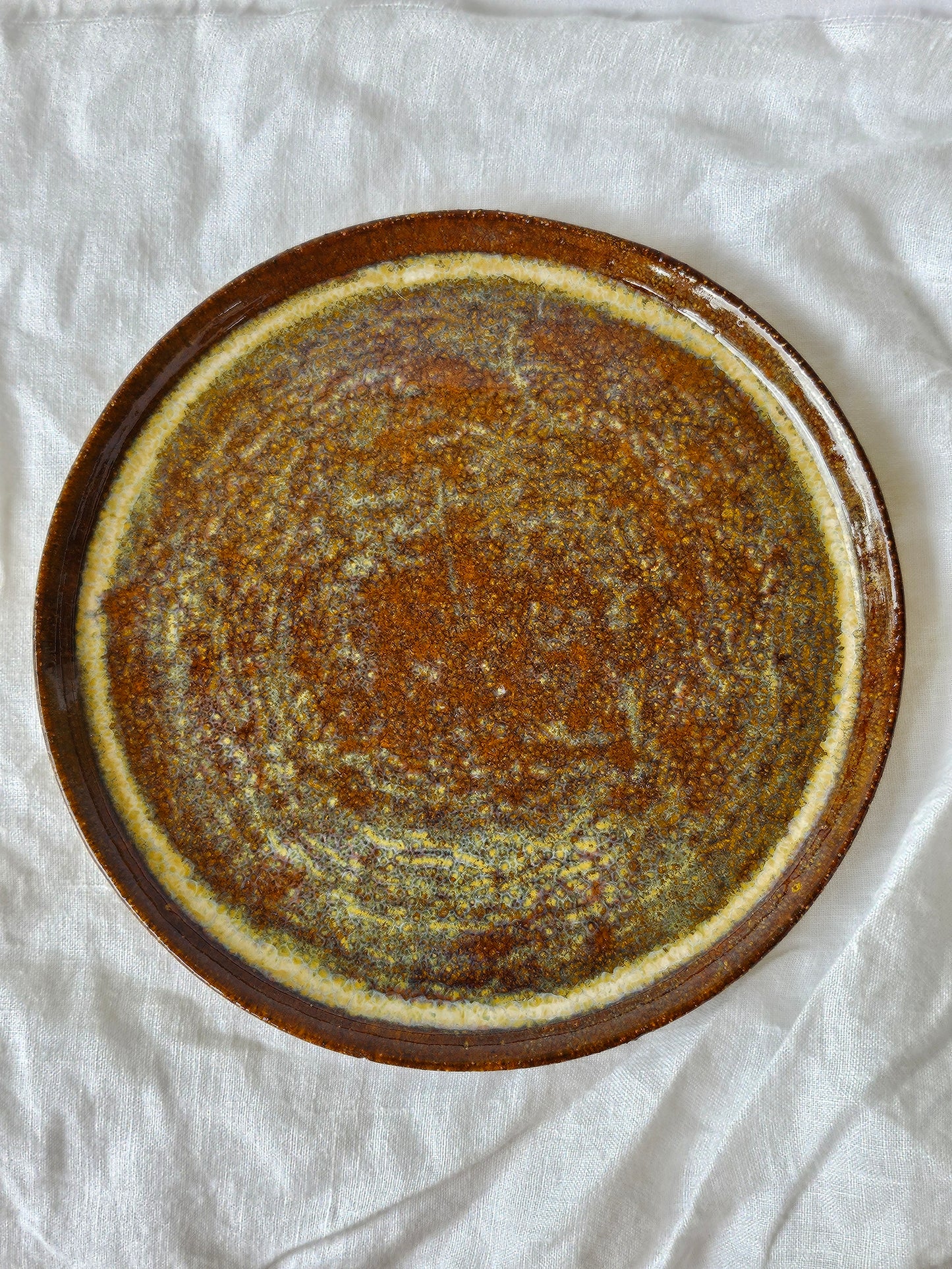 Golden Bark Side Plate