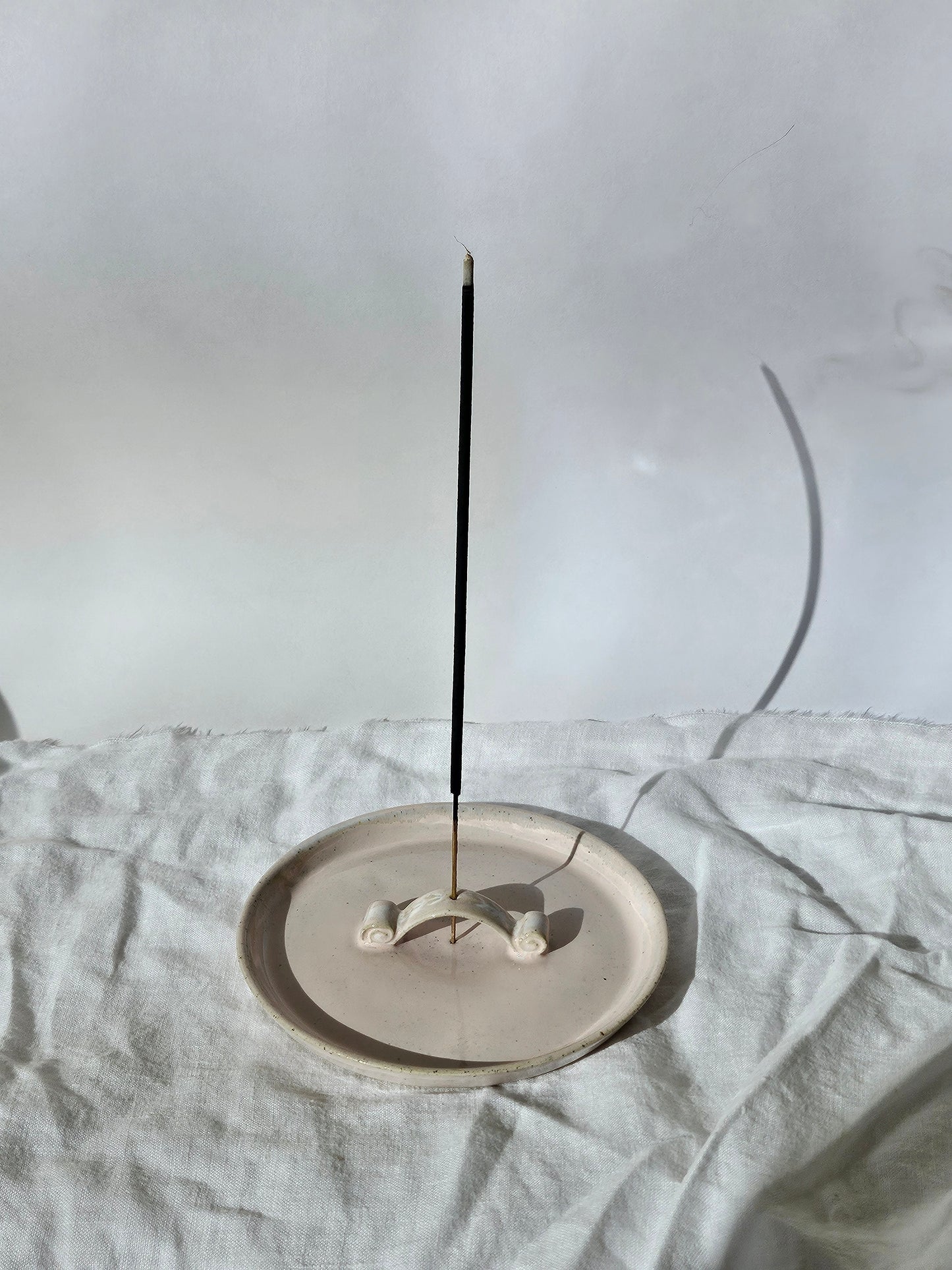 Soft Pink Incense Holder