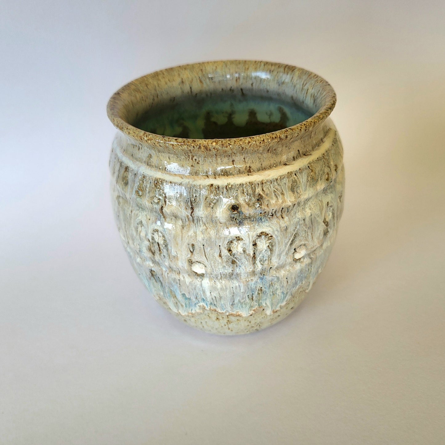 Vase - Speckled Cloud