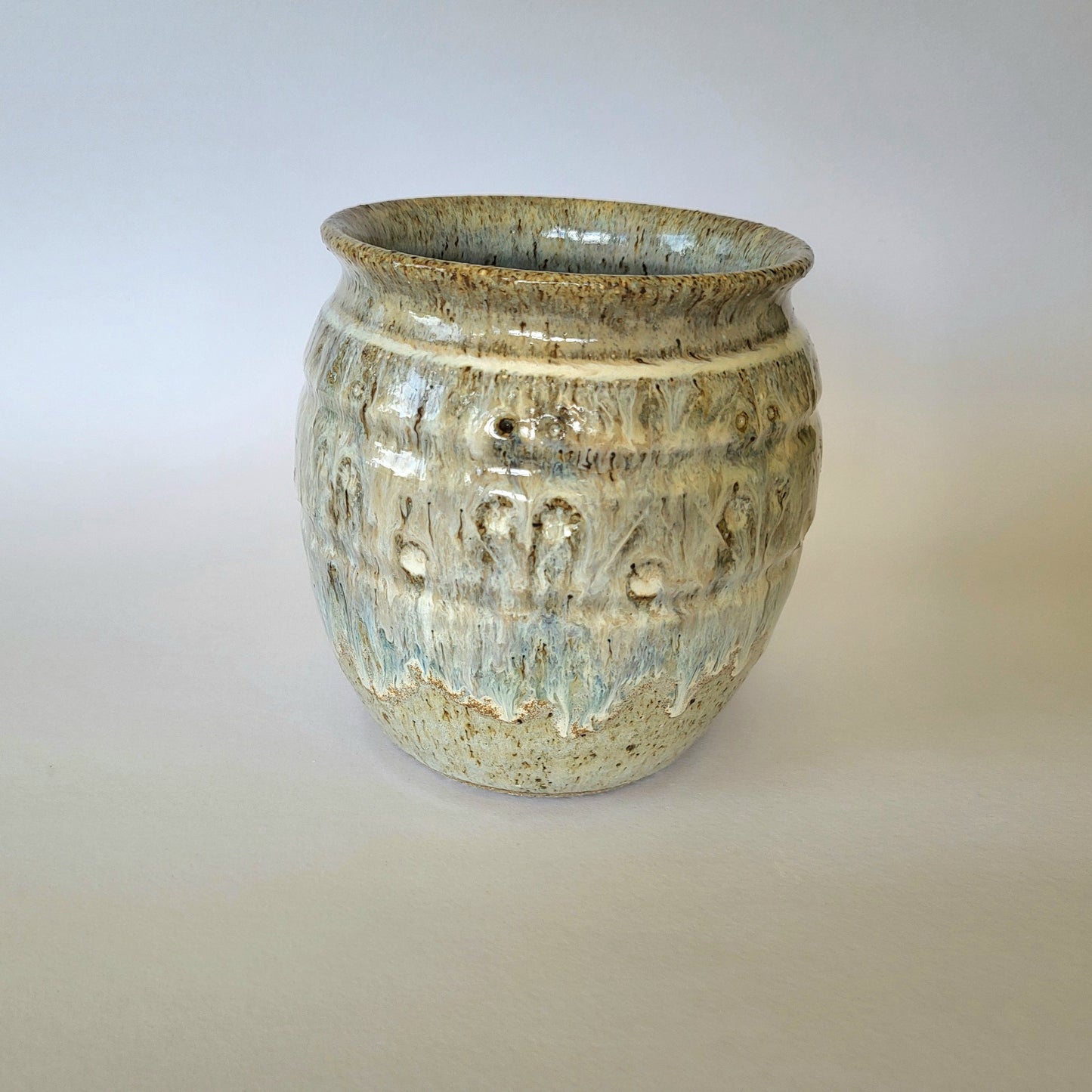 Vase - Speckled Cloud